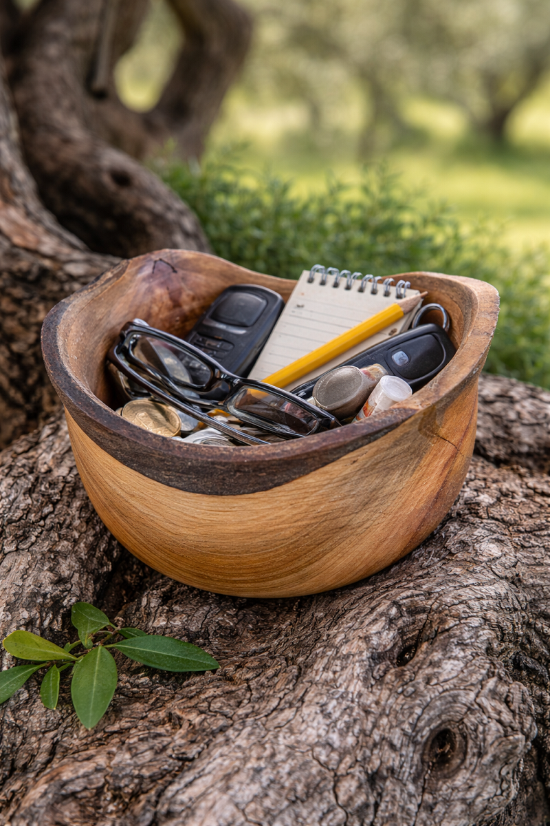 Coupe organique en cerisier – Pièce unique