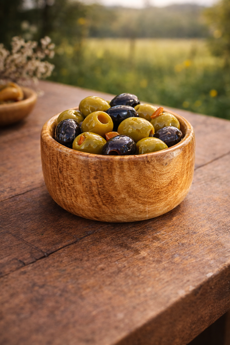 Petit bol en robinier