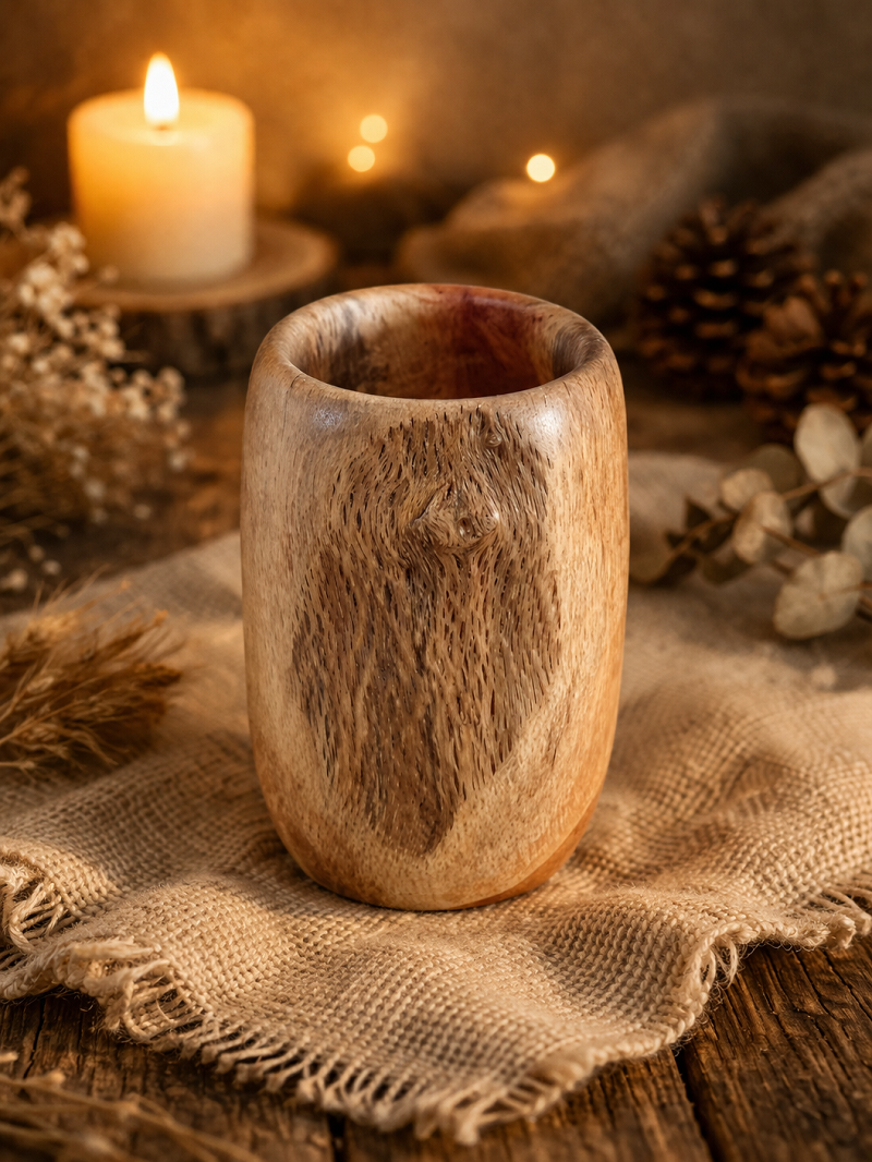 Vase en chêne liège  – pièce unique