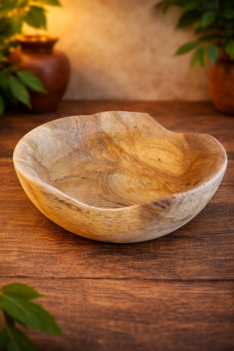 Petit vide poche en olivier