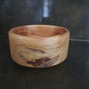 Bol artisanal en cerisier massif – Pièce unique